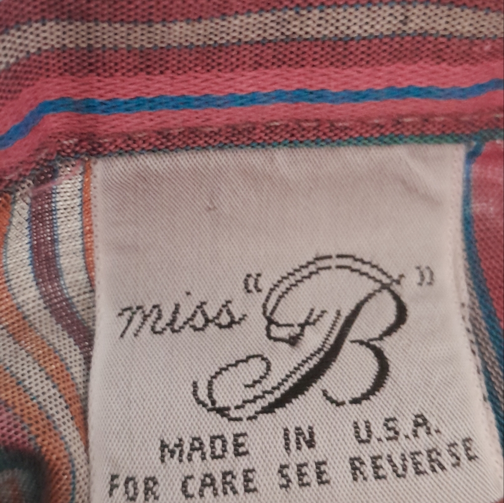 Miss B‎ Shirt Womens XL Button Down - Picture 4 of 7